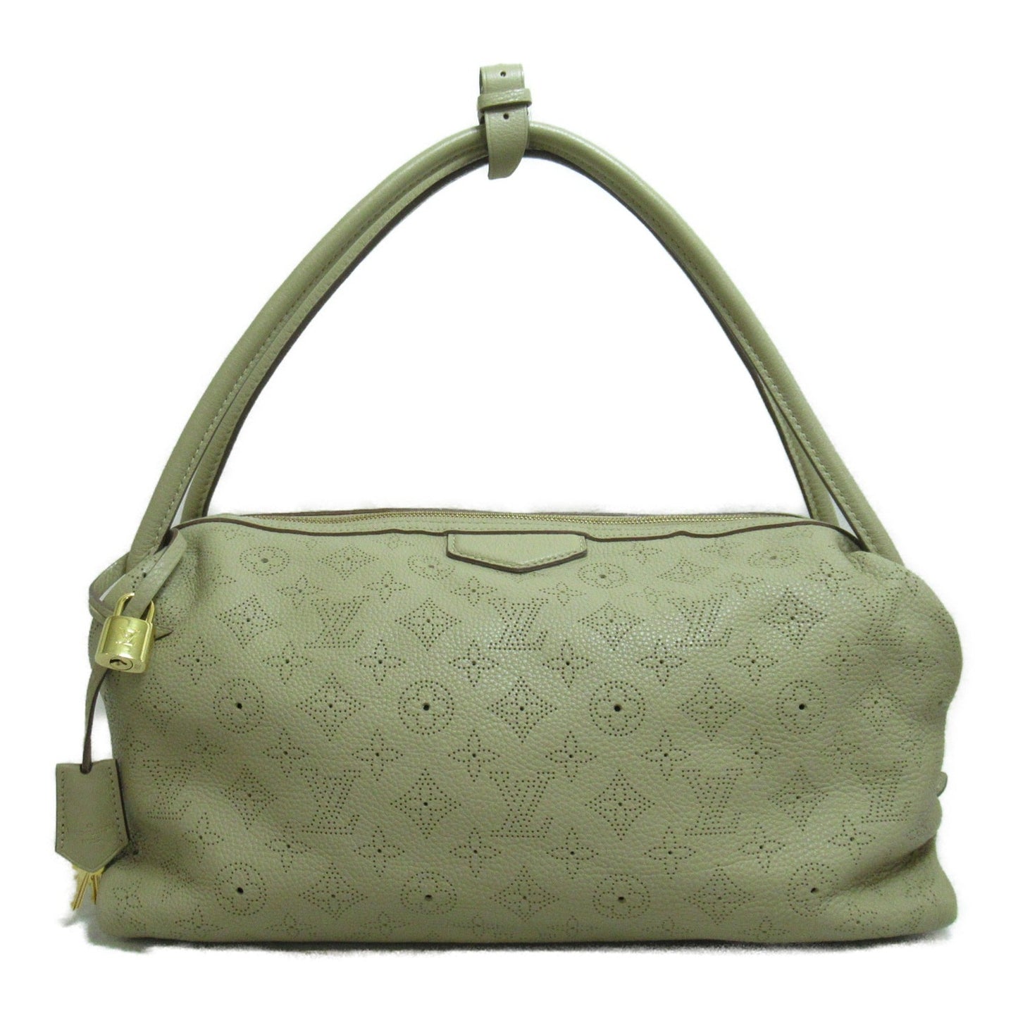 LOUIS VUITTON Galatea MM Shoulder Bag Beige Mahina leather M93852