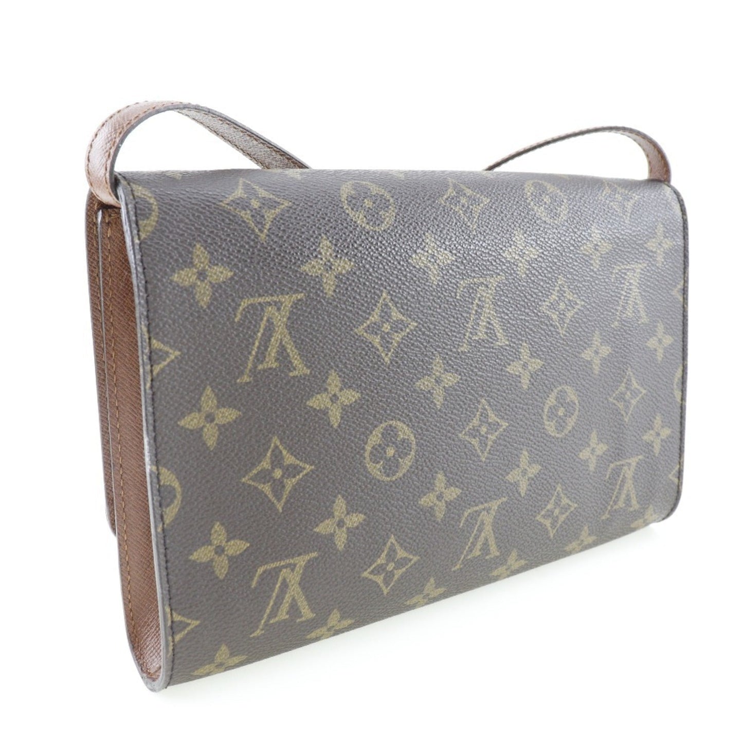 LOUIS VUITTON Bordeaux Shoulder Bag 2WAY Clutch Vintage M51797 Monogram Canvas Brown A21912 Ladies