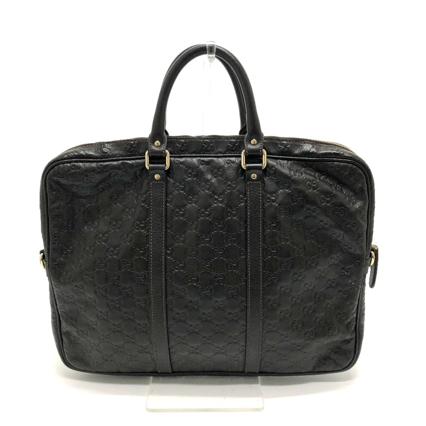 Gucci Brown Leather Briefcase