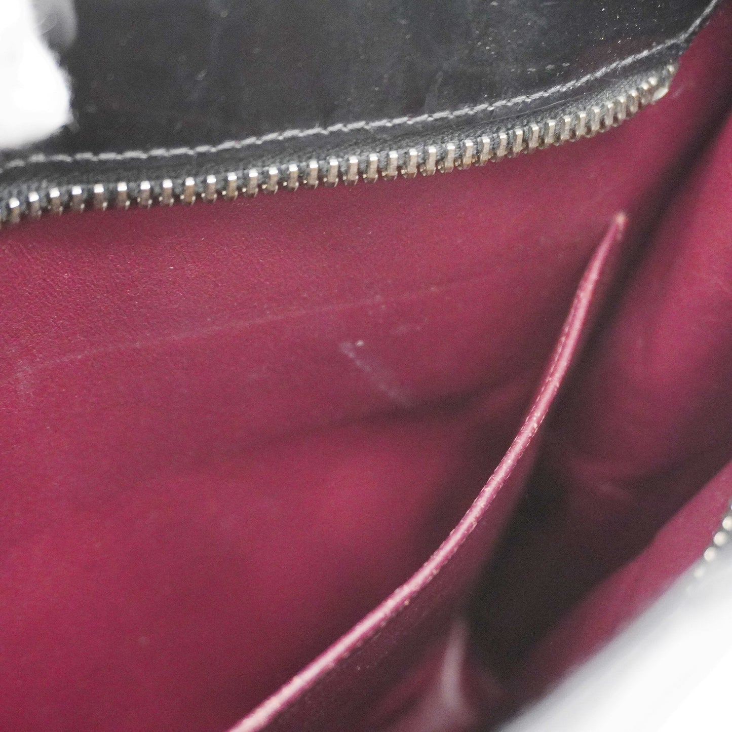 Chanel[3cc2423]  Tote Bag patent leather black silver metal