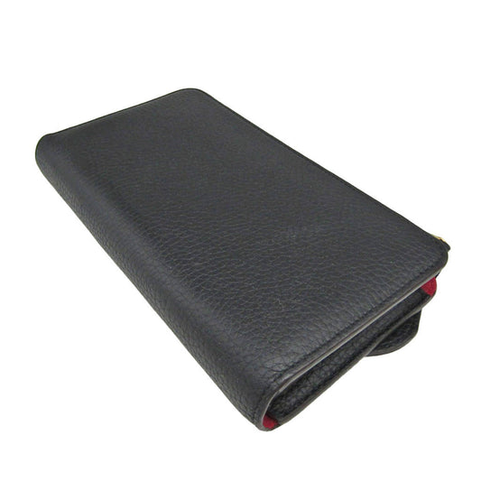 LOUIS VUITTON Taurillon Comete Wallet M63102 Women's Taurillon Leather Long Wallet [bi-fold] Noir