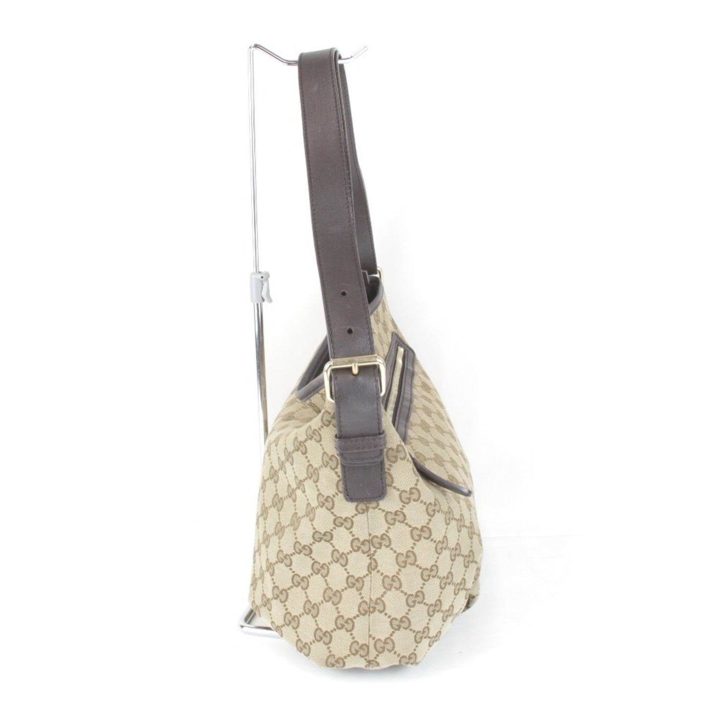 Gucci Brown Gg Canvas Shoulder Bag