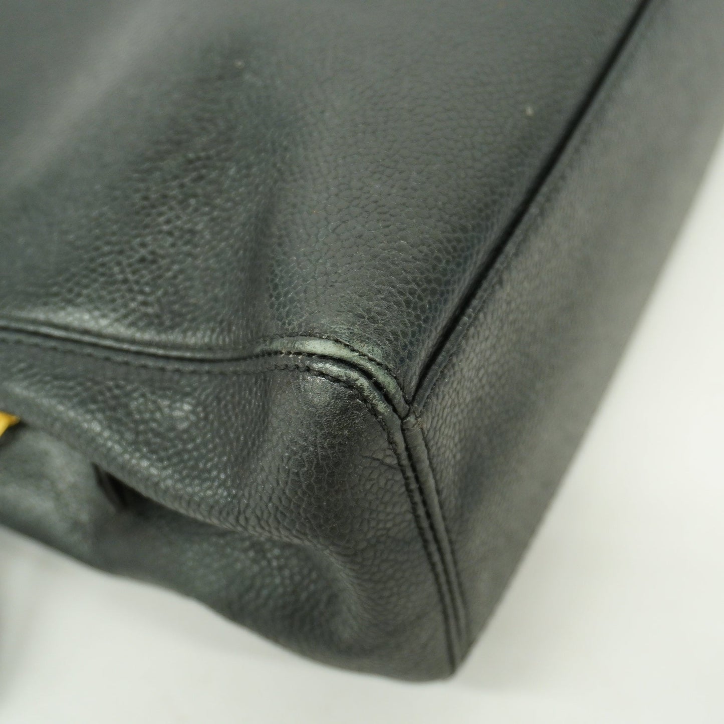 ChanelAuth  Reprint Tote Women's Caviar Leather Bag Black