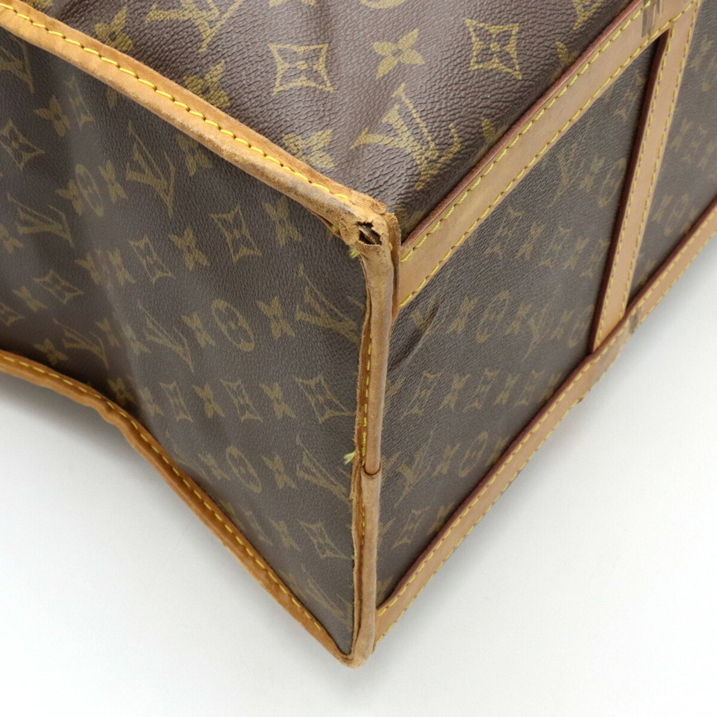 LOUIS VUITTON Monogram Sac Chasseur 55 Boston Bag Handbag M41922