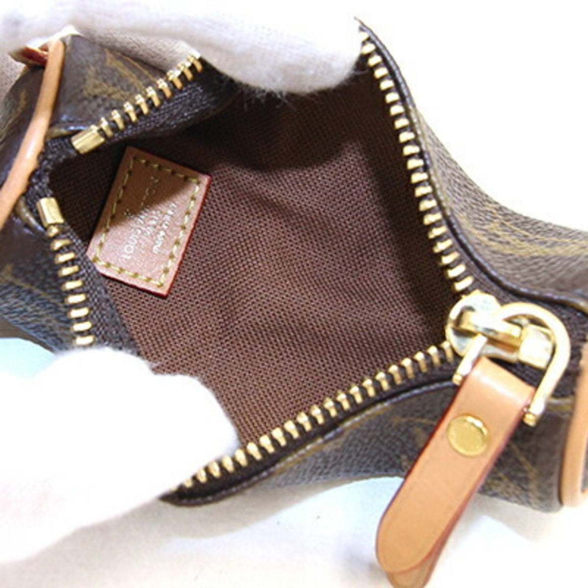 LOUIS VUITTON Pouch Monogram Micro Papillon M00354 Bag Charm Ladies Men