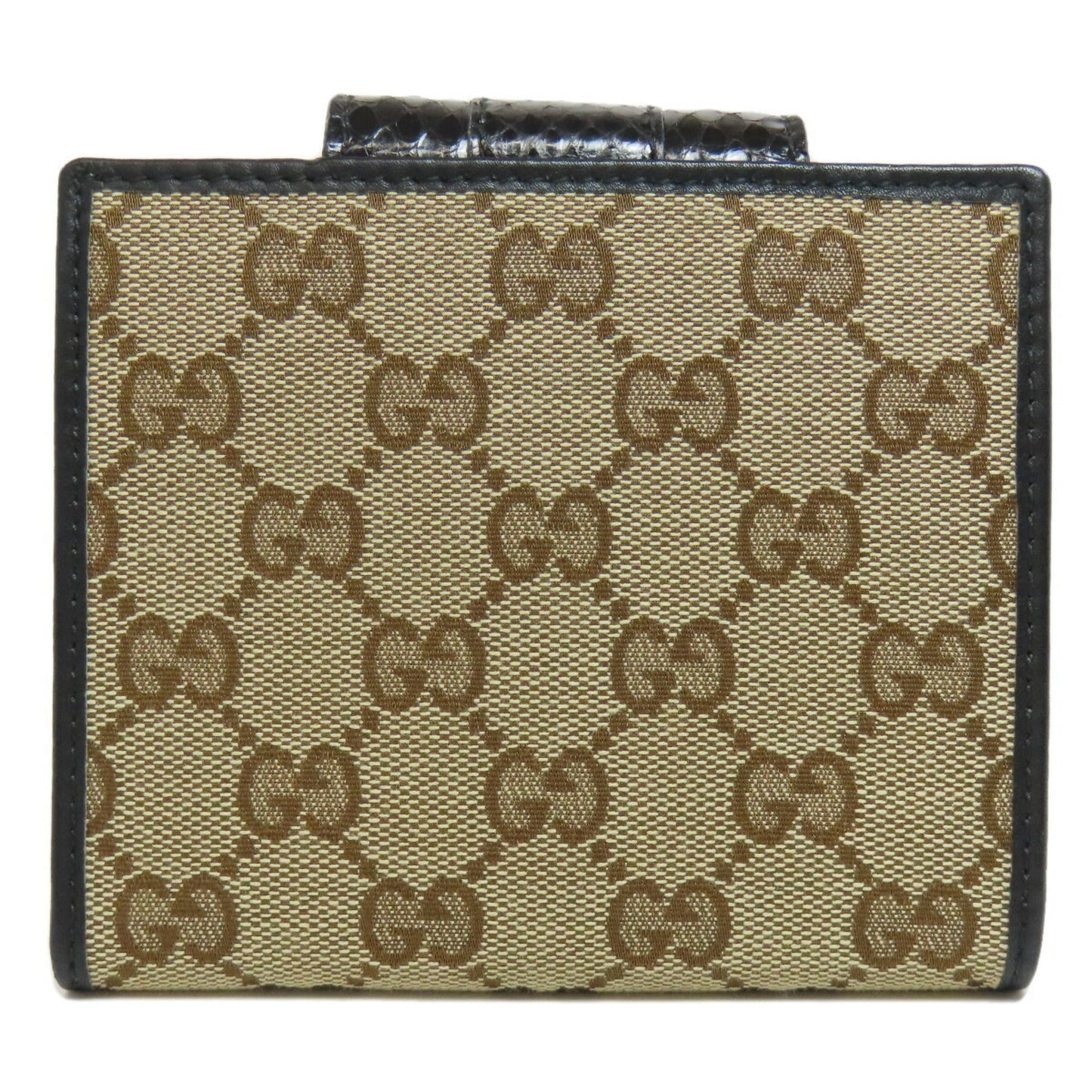 Gucci Brown Canvas Wallet (Bi-Fold)
