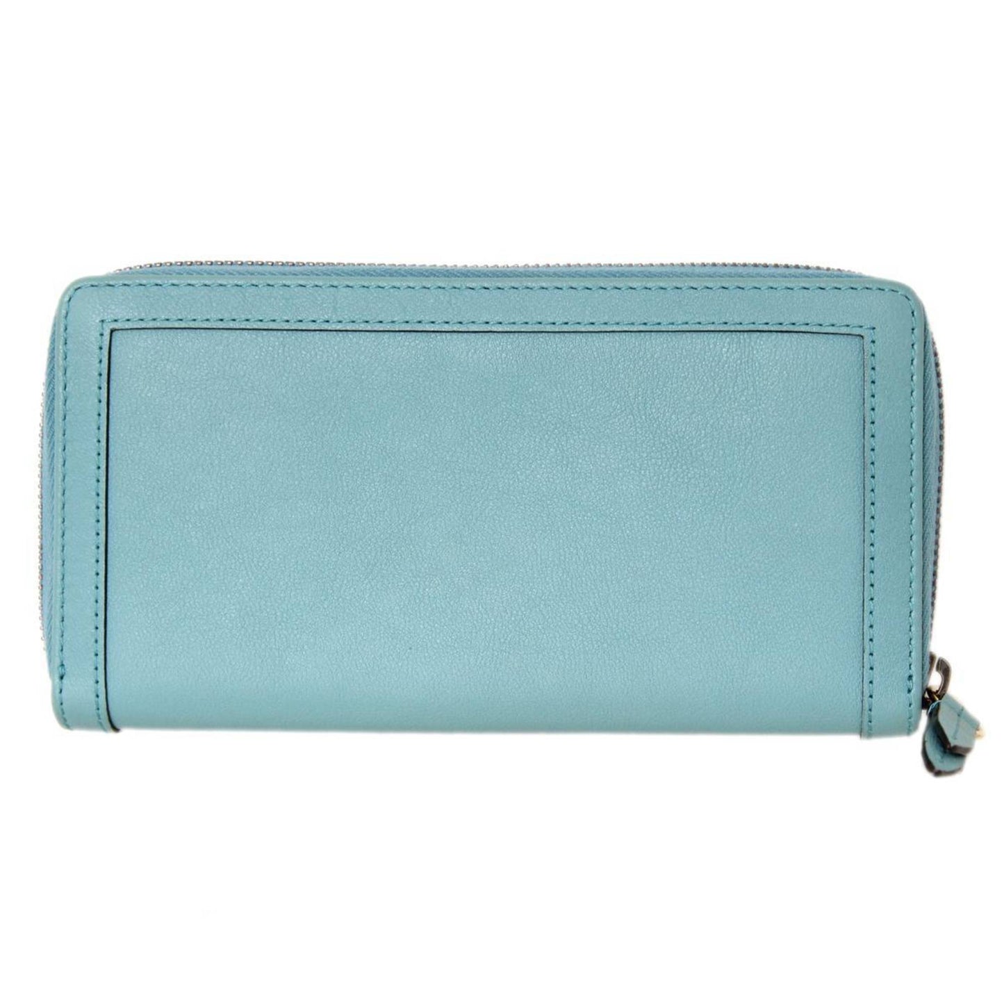 Gucci Bamboo Turquoise Bamboo Coin Purse/Coin Case