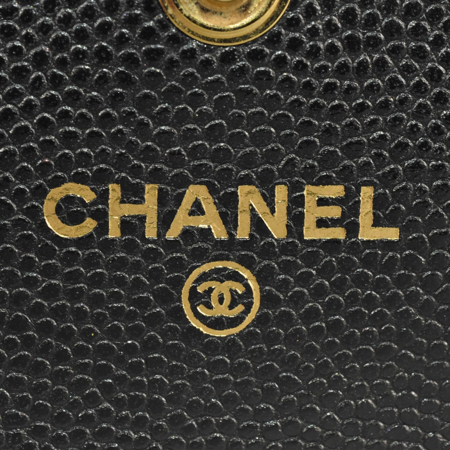 CHANEL Boy Chanel Long Wallet Caviar Skin Black