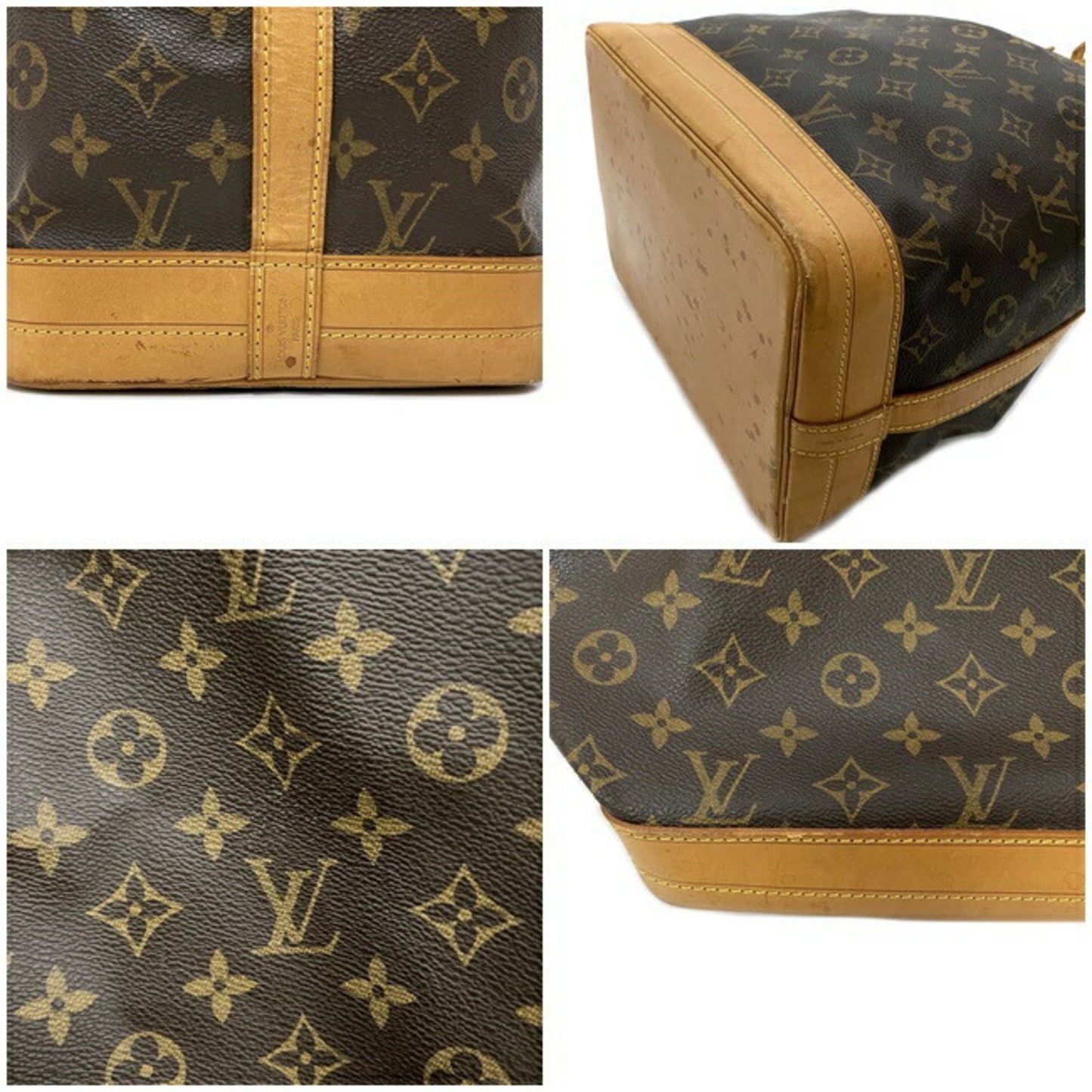 Petit Noe Brown Monogram M42226 Canvas Nume AR1905 LOUIS VUITTON Shoulder Bag Ladies