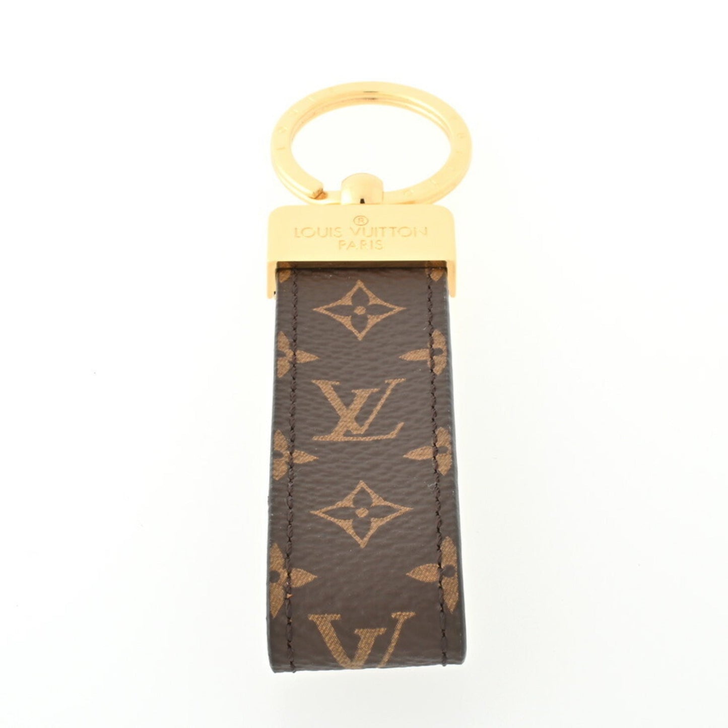 LOUIS VUITTON Keyring Keychain Dragonne M65221 Monogram