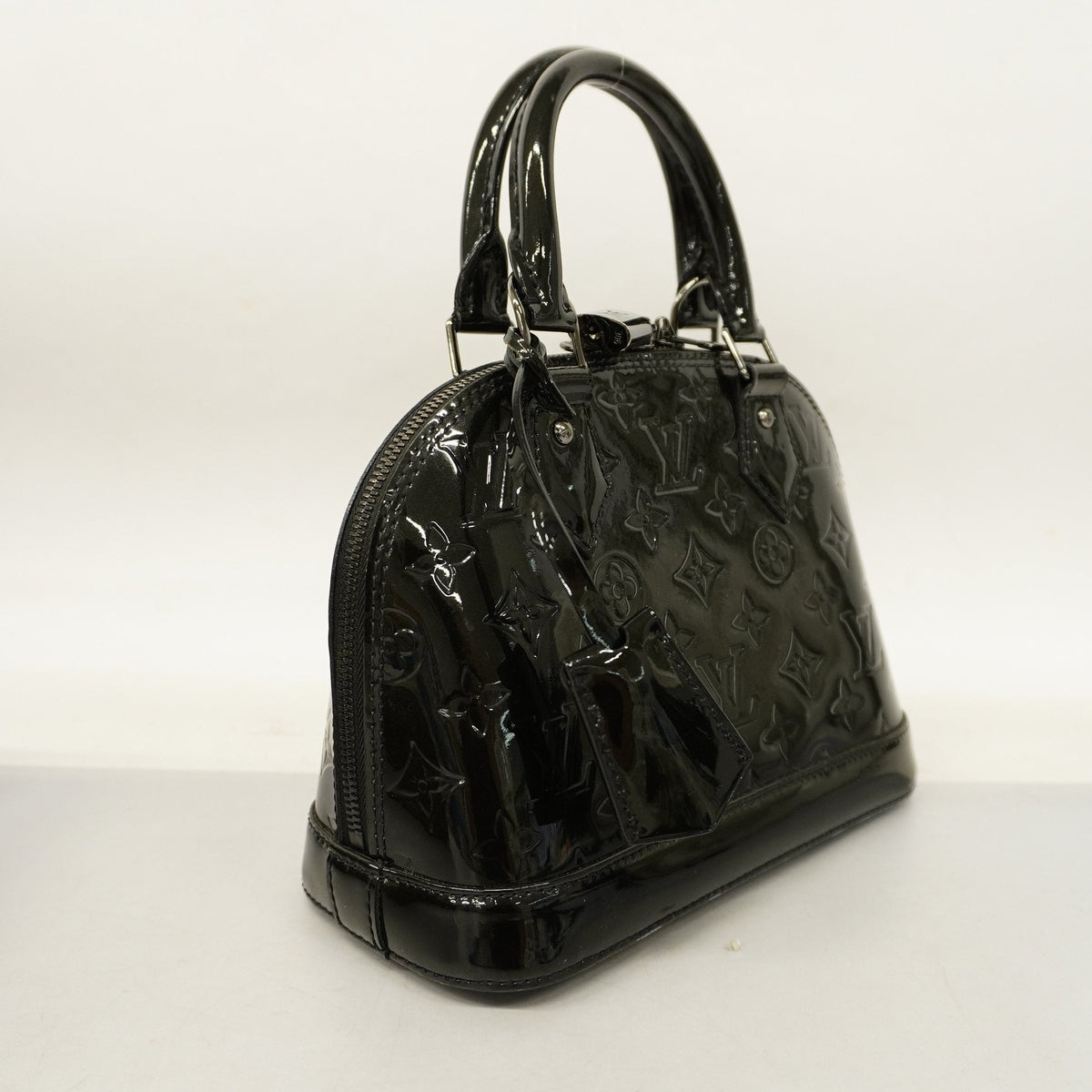 LOUIS VUITTONAuth  Monogram Vernis Alma BB M90063 Women's Handbag