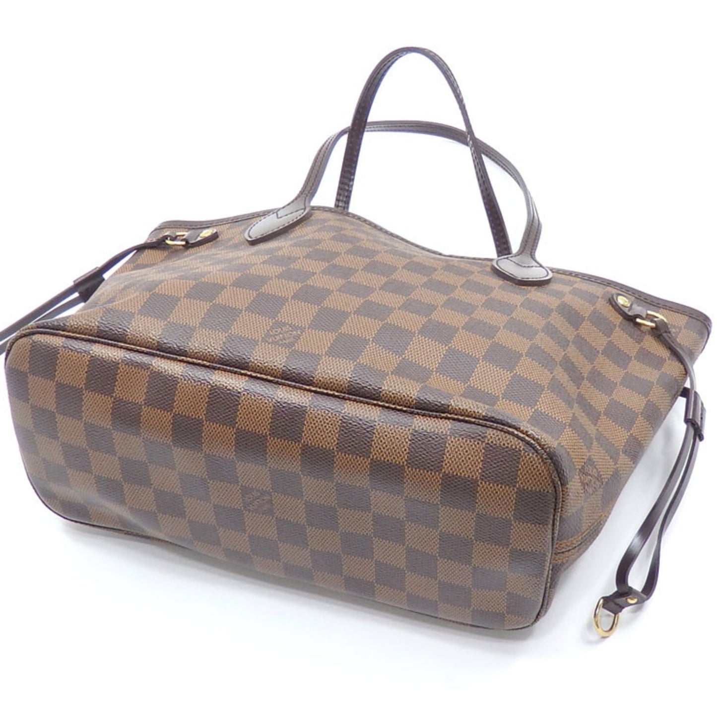 LOUIS VUITTON Tote Bag Damier Neverfull PM Women's N51109 Ebene Hand