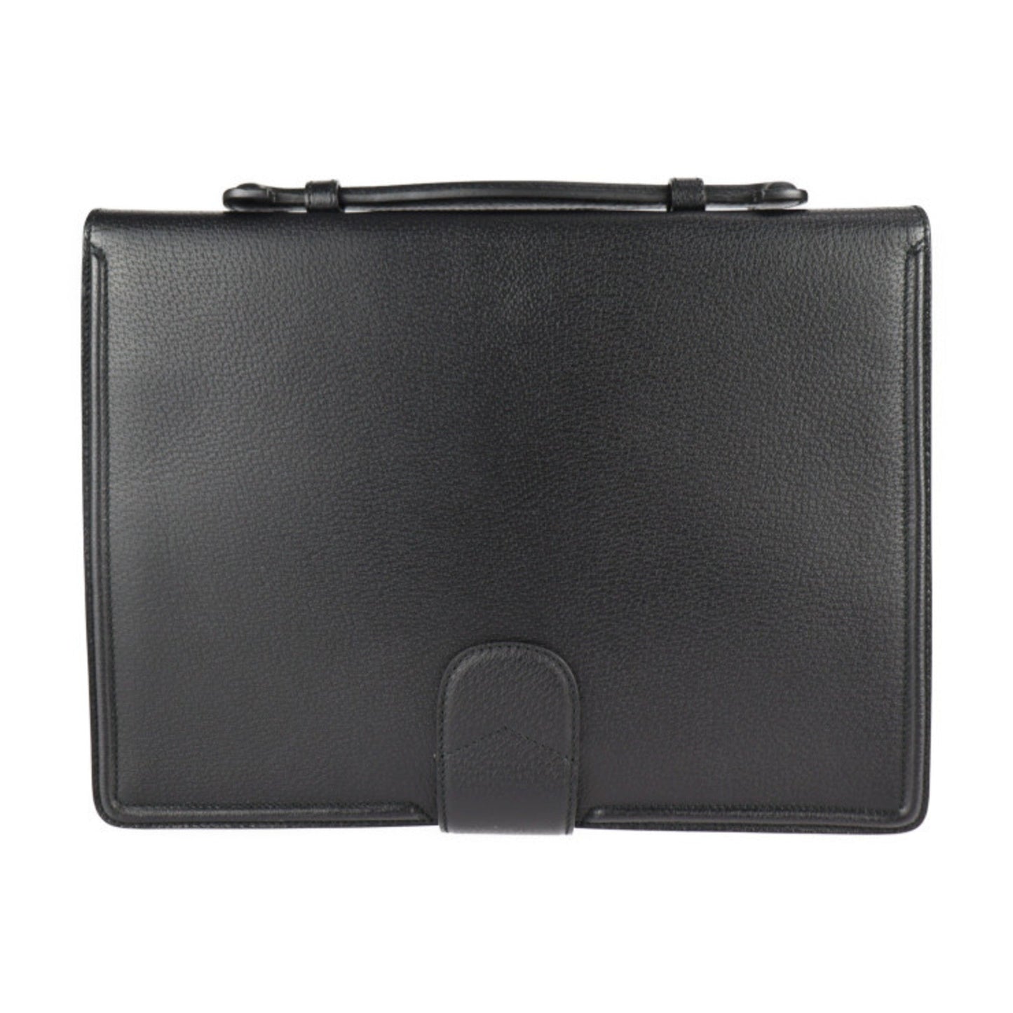 Gucci Black Leather Clutch Bag Handbag Tote Bag