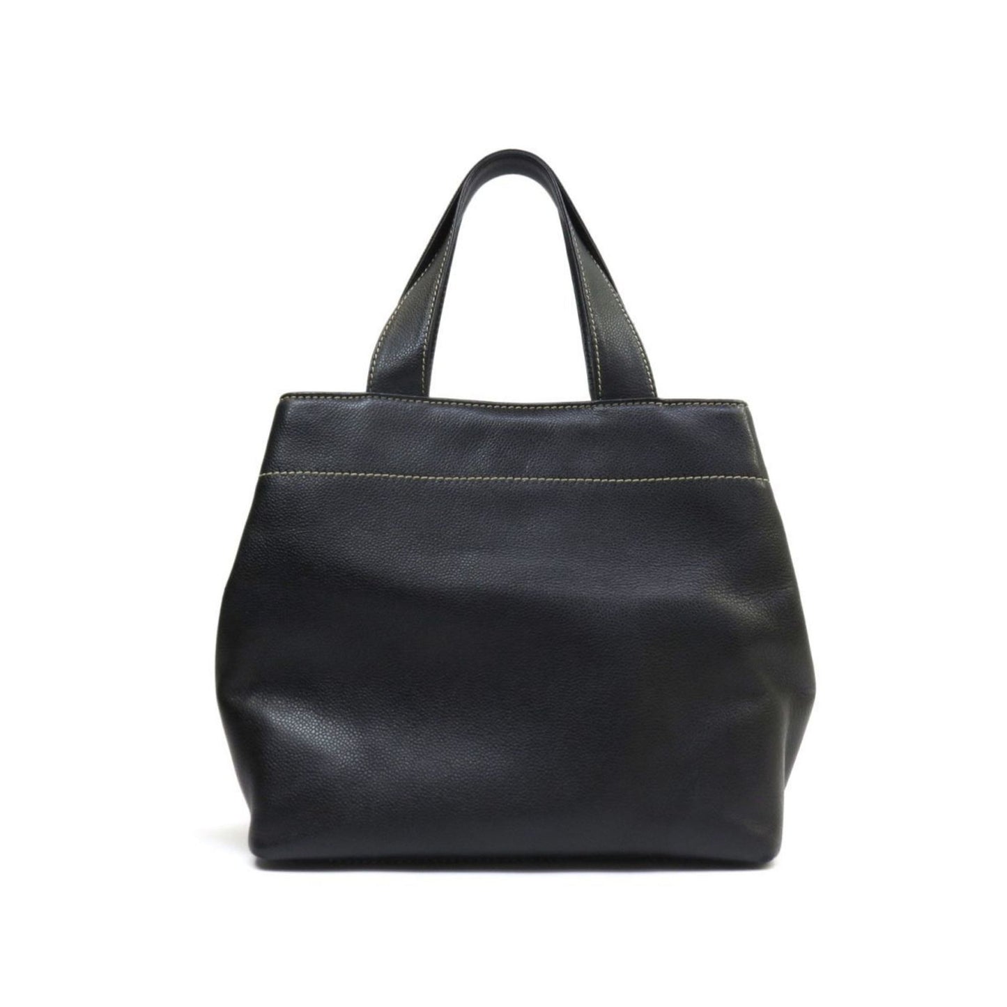 CHANEL Caviar Skin Turnlock Tote Bag