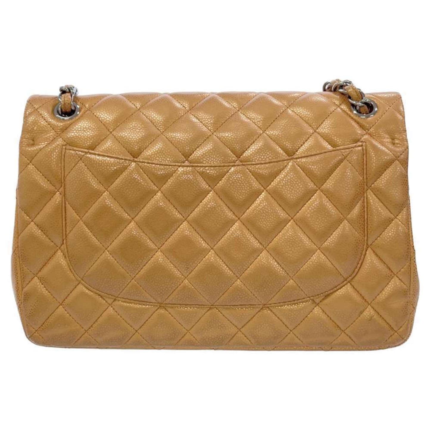 Chanel Chain Shoulder Bag Coco Mark Matelasse 30 Caviar Skin A58600 CHANEL