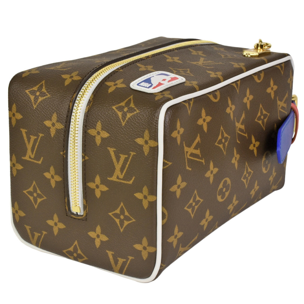 LOUIS VUITTON NBA Collaboration Cloakroom Drop Kit Handbag Monogram M45588
