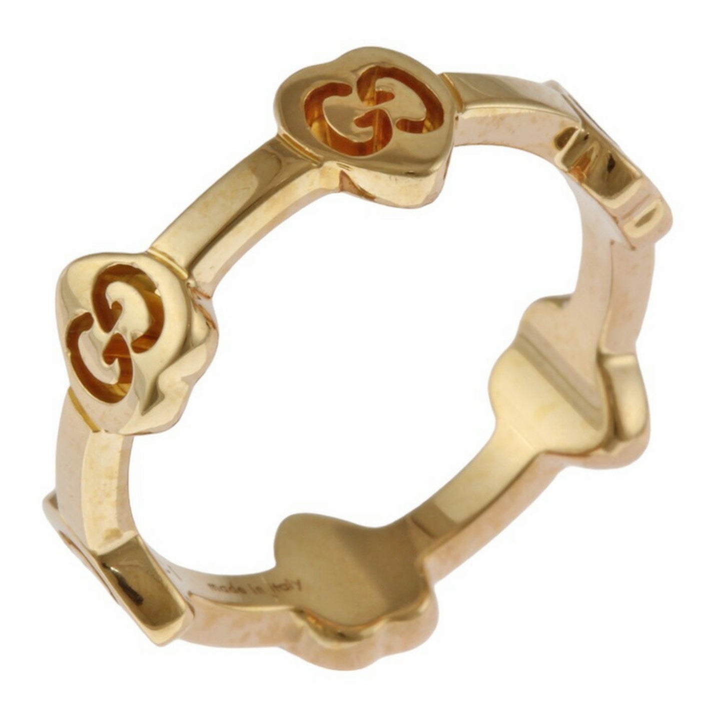 Gucci Pink Gold Pink Gold (18K) Band Ring ()