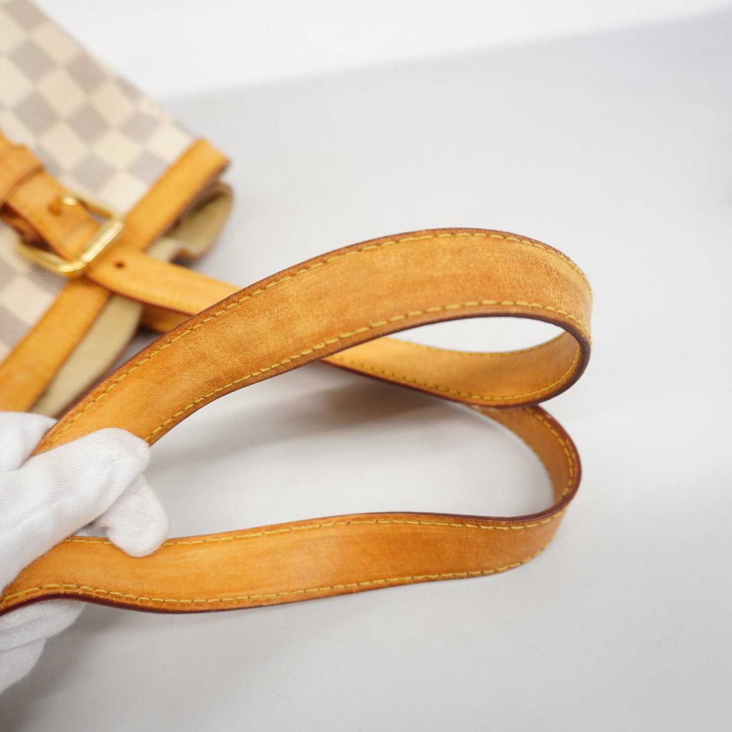 LOUIS VUITTONAuth  Damier Azur Hamstead MM N51206 Women's Tote Bag