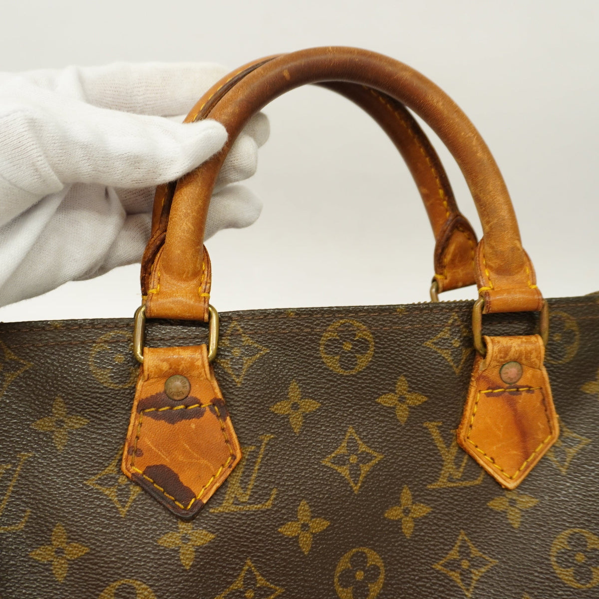 LOUIS VUITTONAuth  Monogram Speedy 30 M41108 Women's Handbag