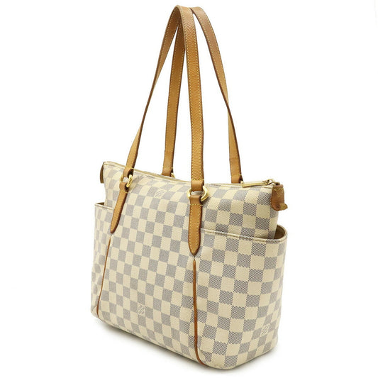 LOUIS VUITTON Damier Azur Totally PM Tote Bag Shoulder N51261