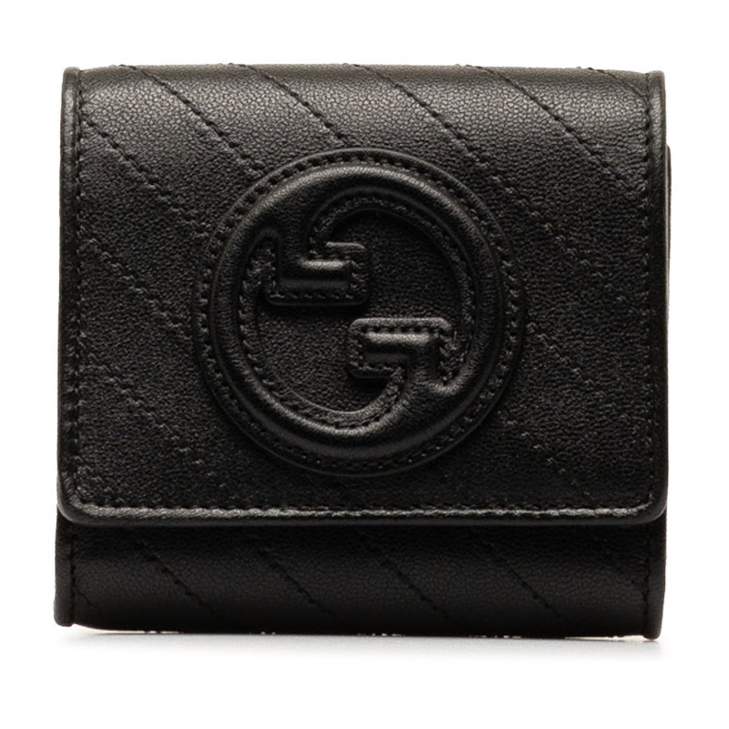 Gucci Black Leather Wallet (Bi-Fold)