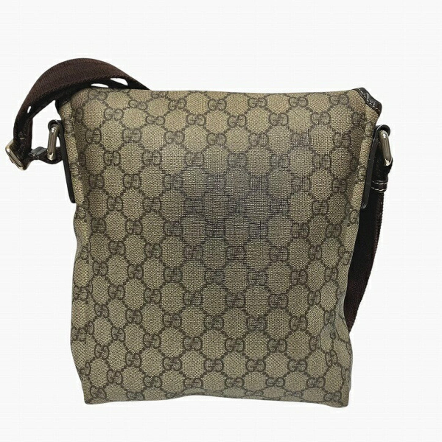 Gucci Brown Pvc Leather Shoulder Bag