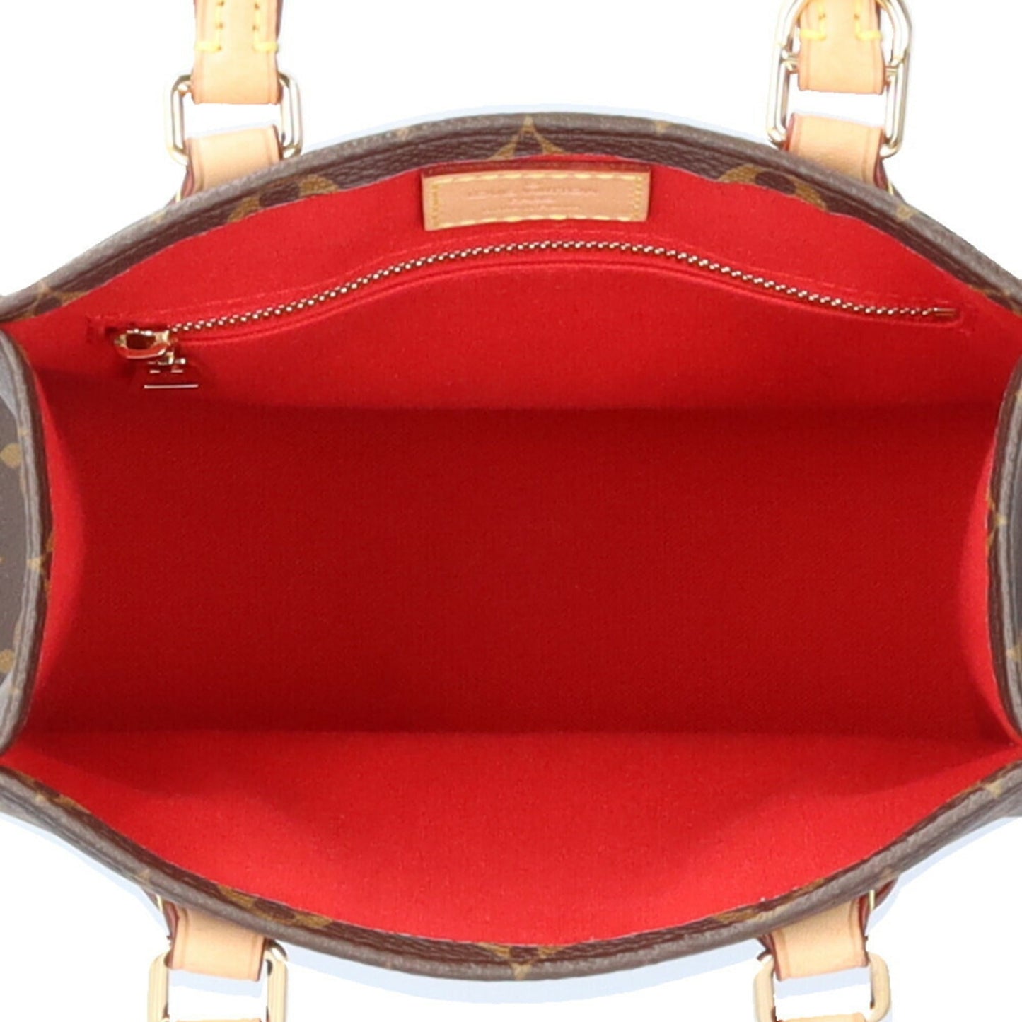 LOUIS VUITTON Petit Sac Pla BB Monogram Shoulder Bag Canvas M45847 Brown Women's