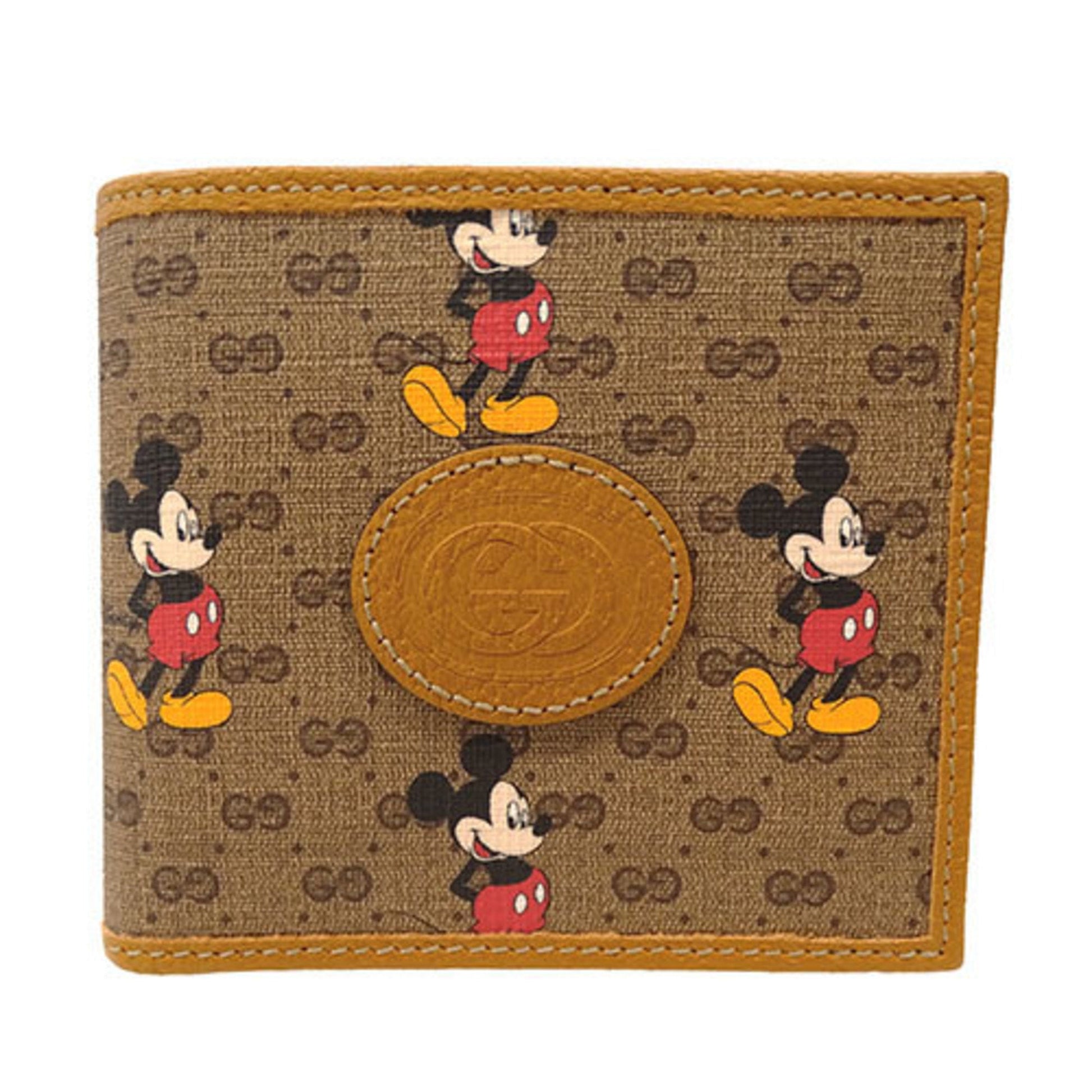 Gucci Micro Gg Supreme Light Brown Gg Supreme Wallet (Bi-Fold) ()