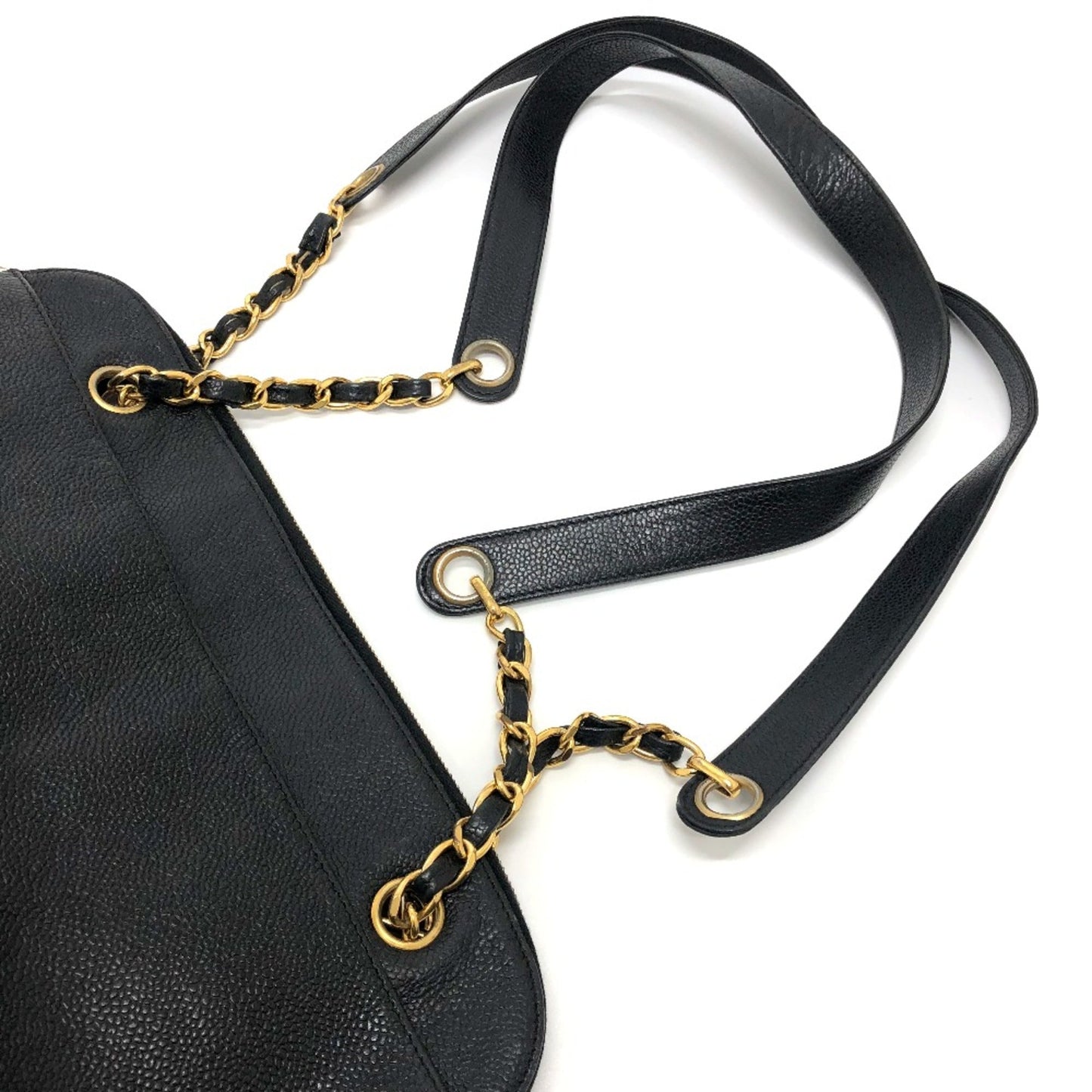 Chanel Trip Luco co Bag Tote Bag Black