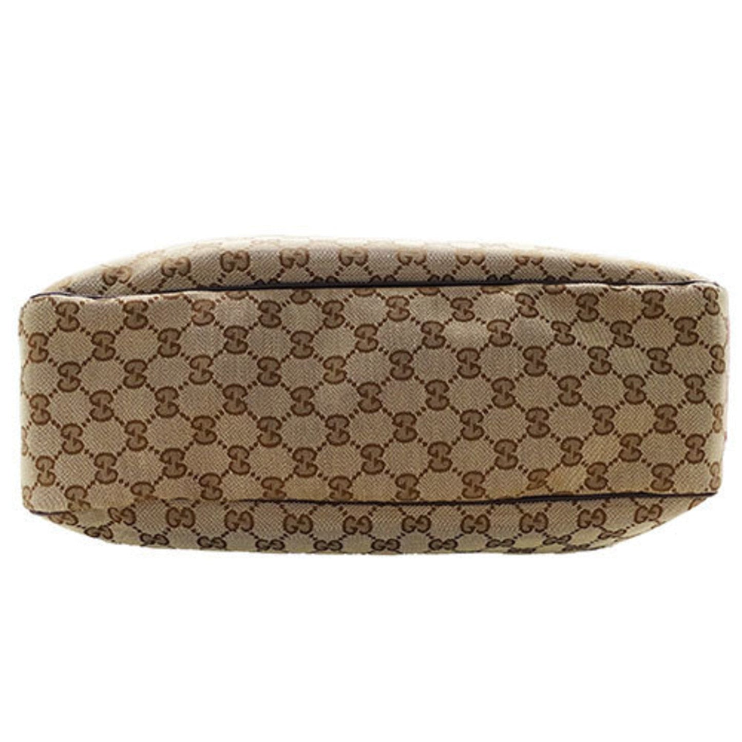 Gucci Beige Brown Gg Canvas Tote Bag