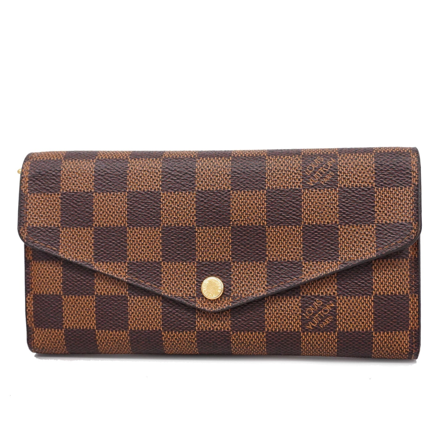 LOUIS VUITTONAuth  Damier Portofeuil Sala N63209 Long Wallet