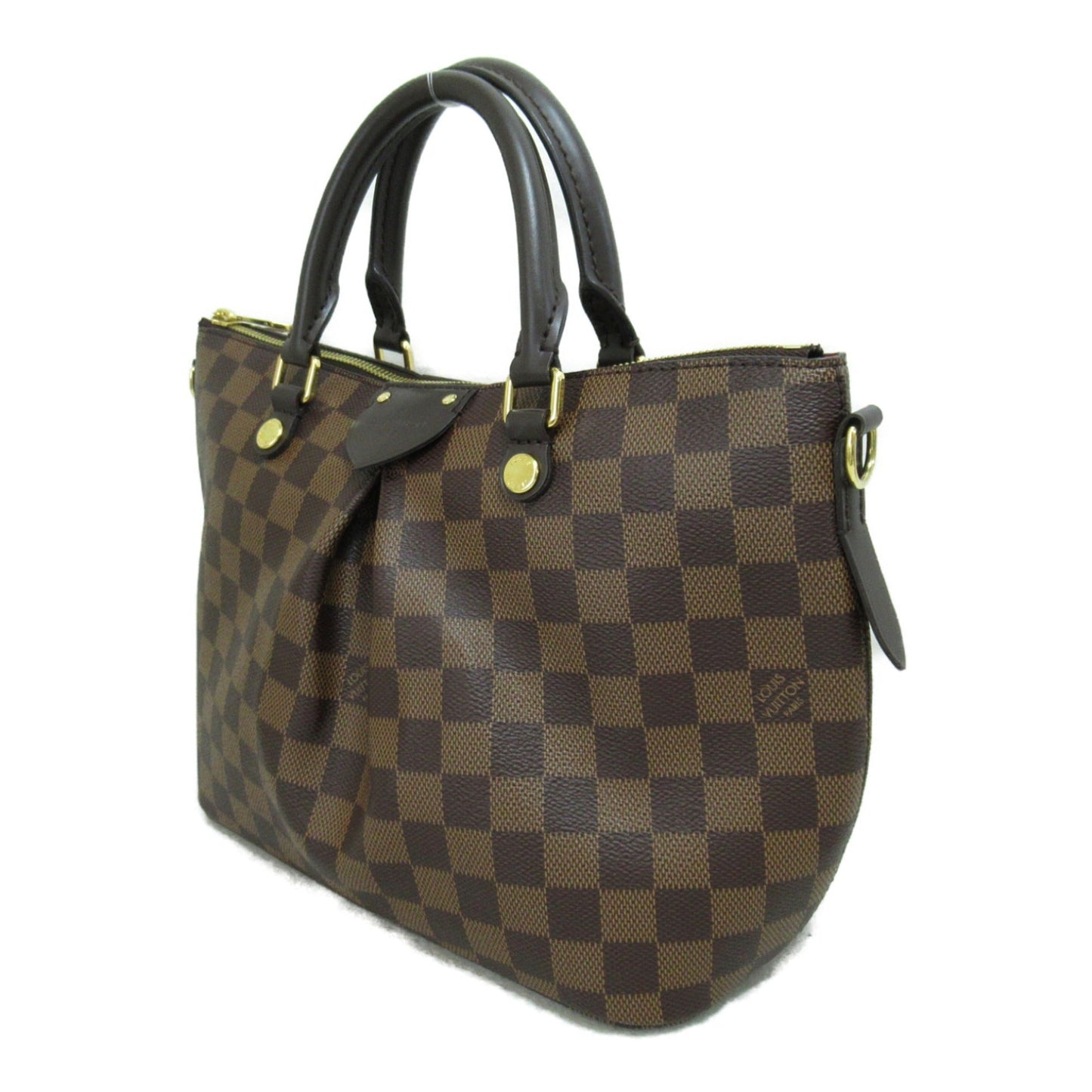 LOUIS VUITTON Siena PM Shoulder Bag Brown Damier PVC coated canvas N41545