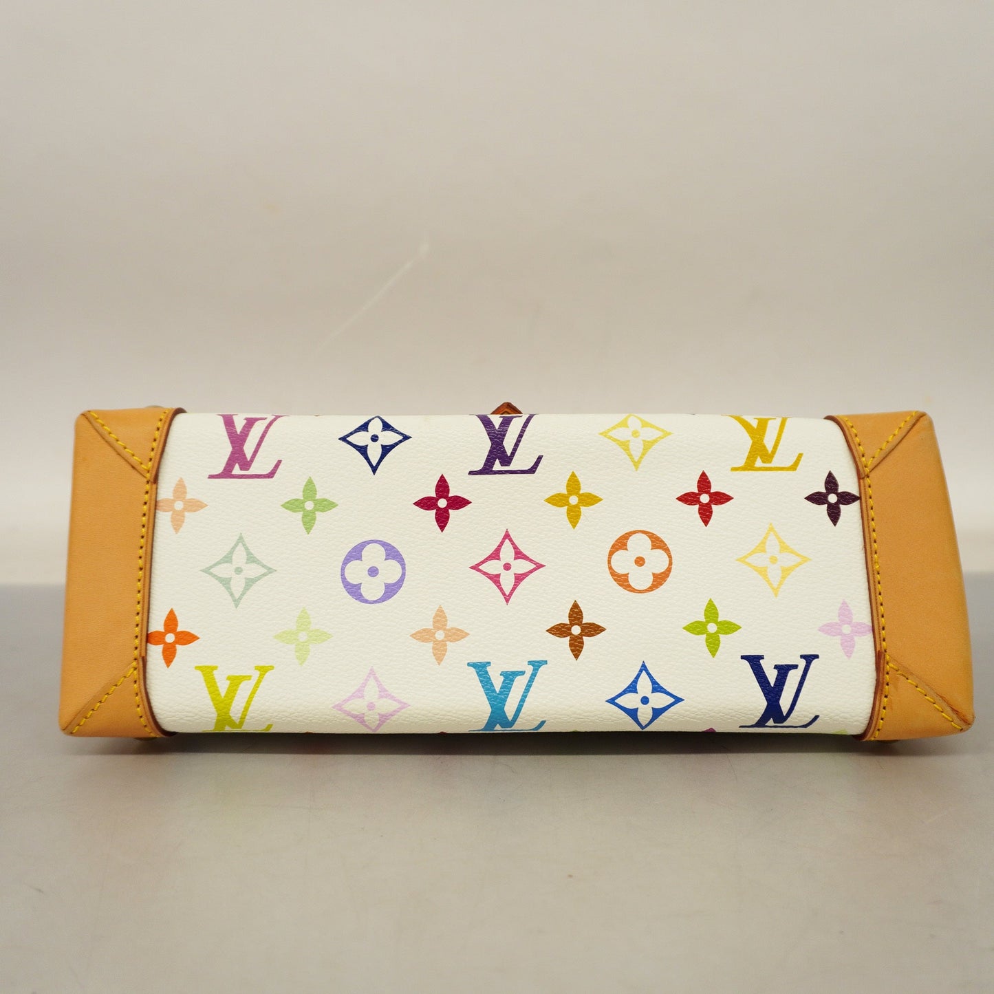 LOUIS VUITTONAuth  Monogram Multicolore Eliza Shoulder Bag Blanc