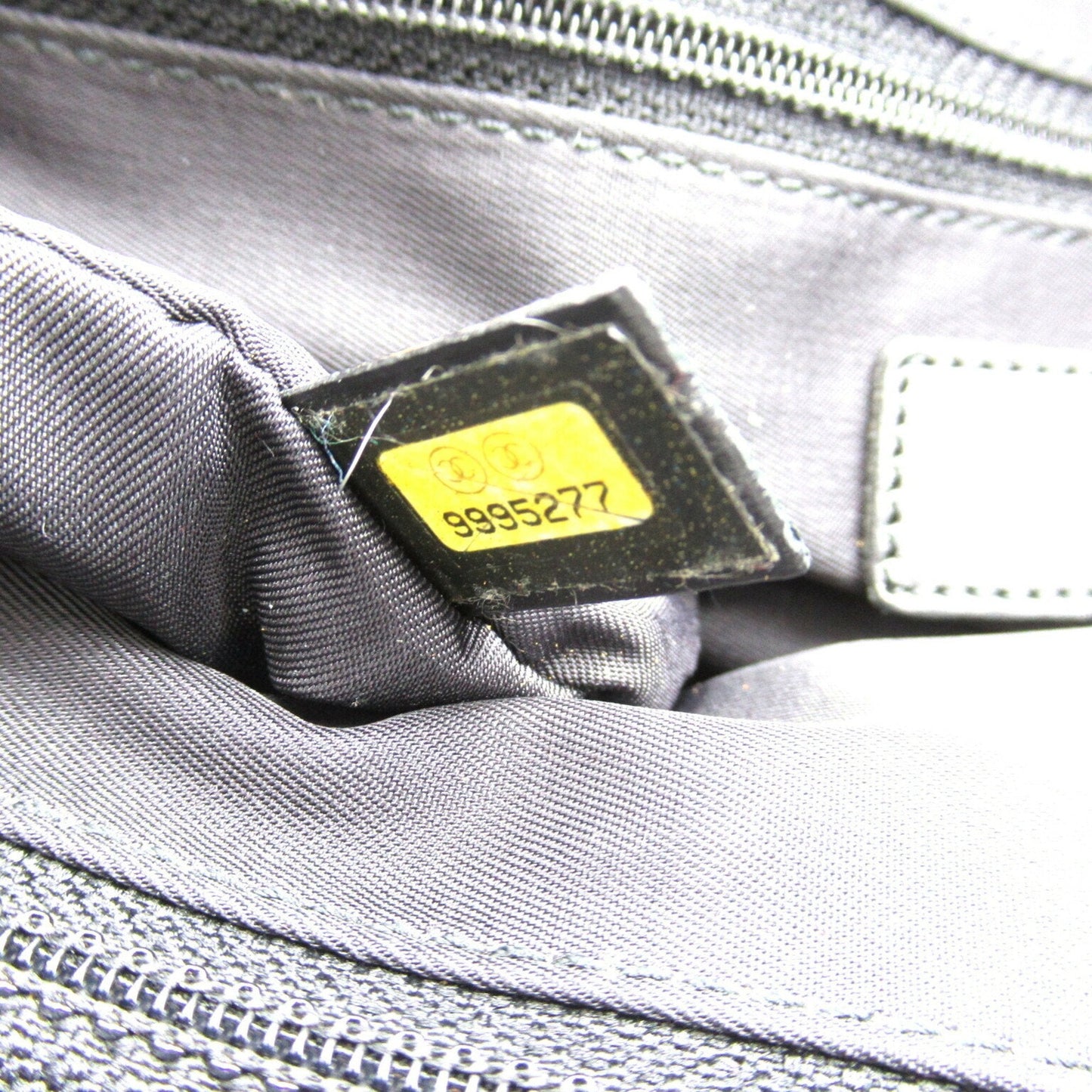 CHANEL New Travel Line Tote MM Bag Nylon Women's Black A15991