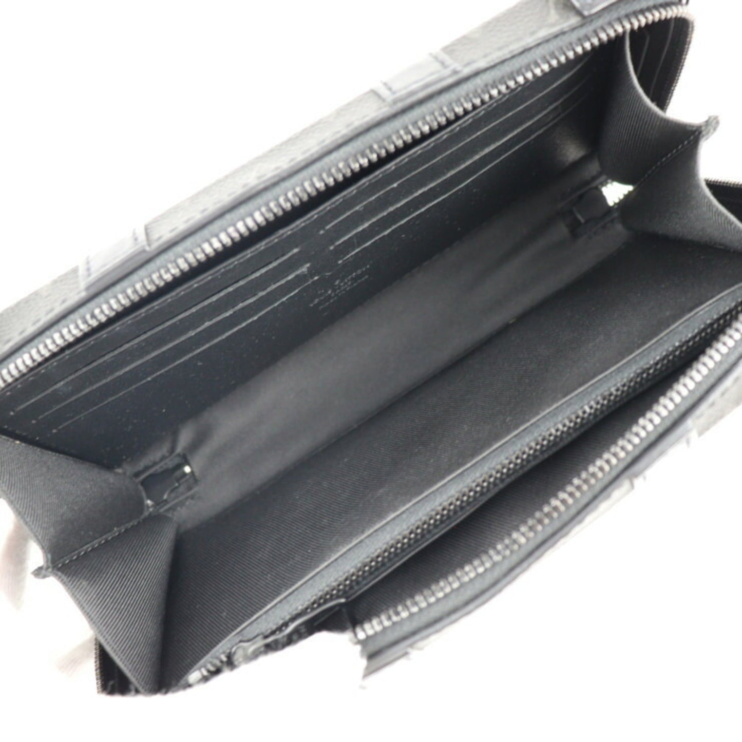 LOUIS VUITTON Soft Trunk Wallet Shoulder Bag M69838 Monogram Eclipse Leather Black Pochette 2WAY Clutch Second Vuitton