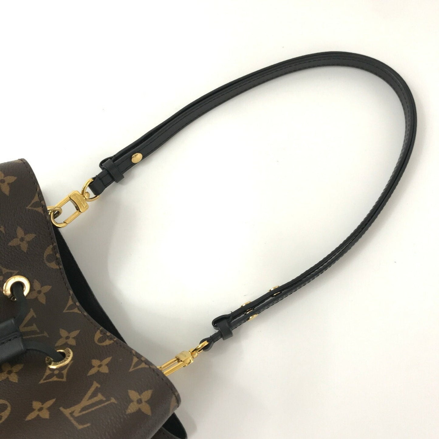 LOUIS VUITTON Shoulder Bag Neonoe M44020 Monogram Canvas Brown Women's