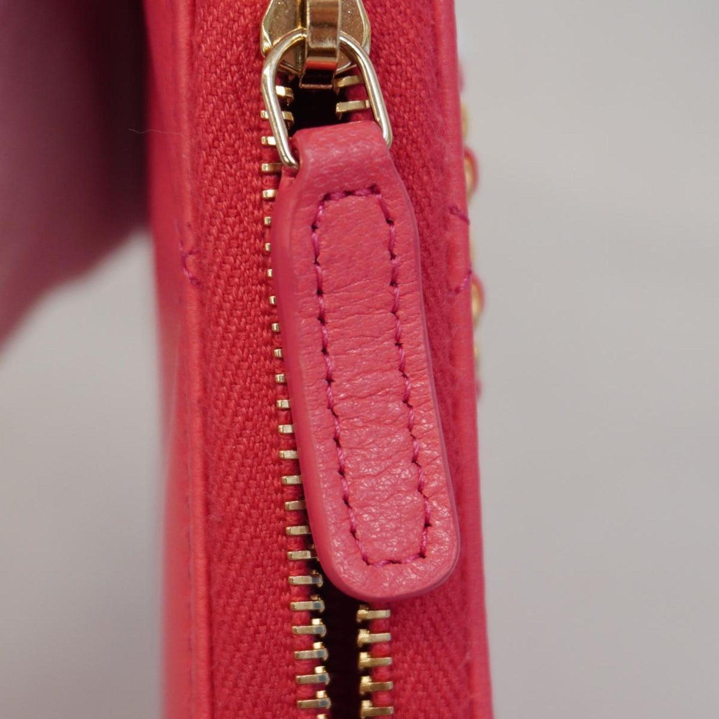 Chanel Wallet 19 Lambskin Pink Women's