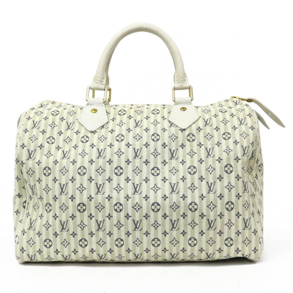 LOUIS VUITTON Speedy 30 Monogram Handbag Canvas M95500 Beige Ladies