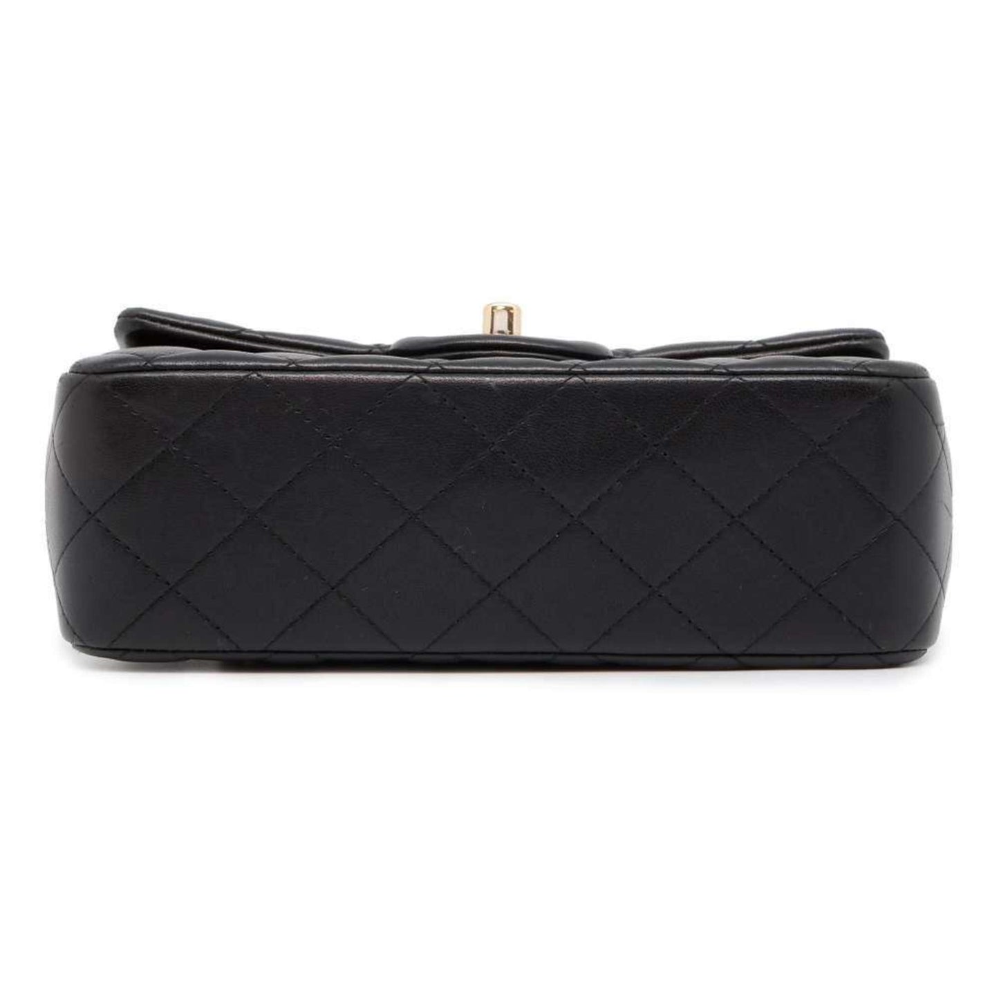 Chanel Chain Shoulder Bag Matelasse Coco Mark Top Handle Mini Lambskin AS2431