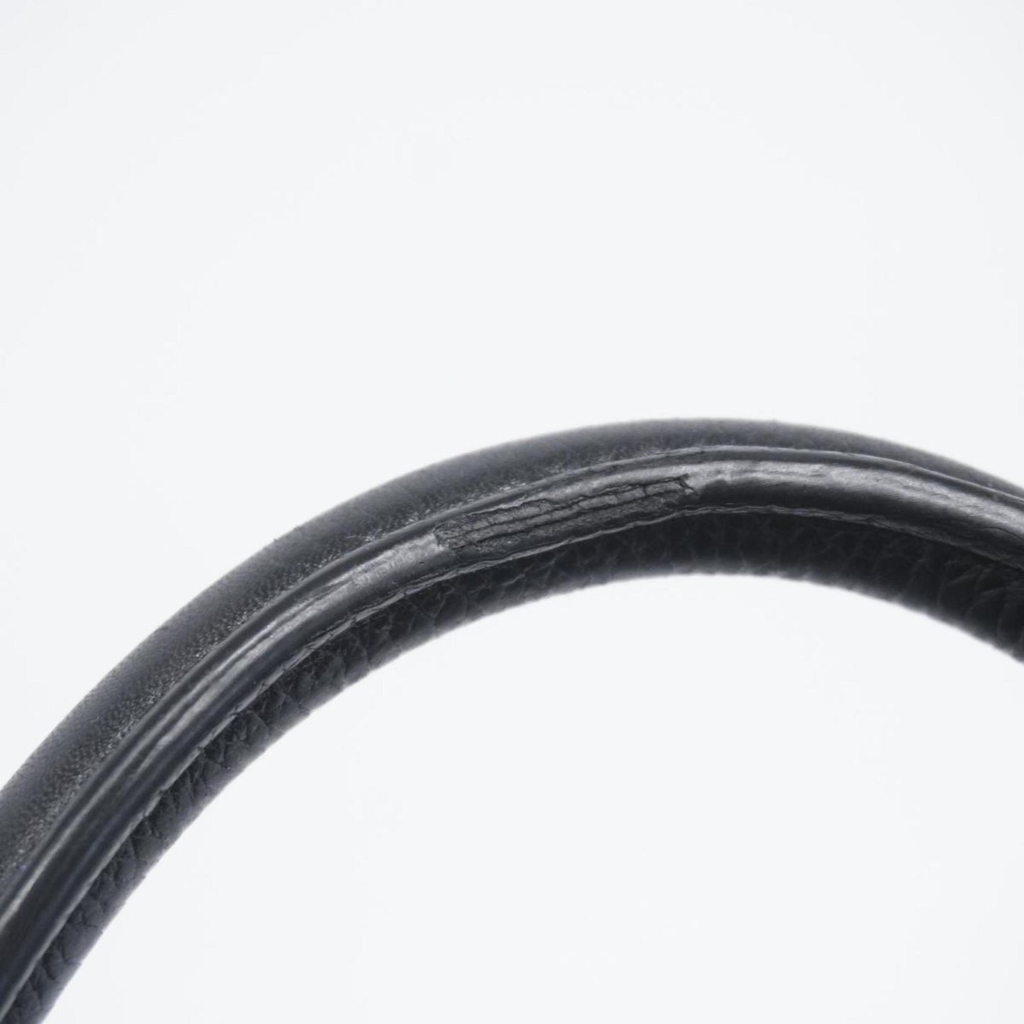 Chanel Tote Bag Executive Leather Black Women's