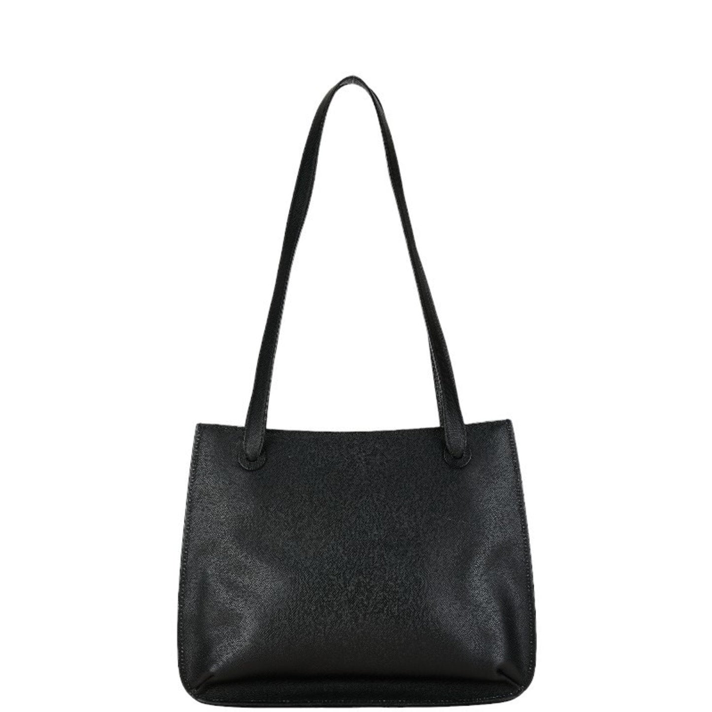 CHANEL handbag tote bag black leather ladies