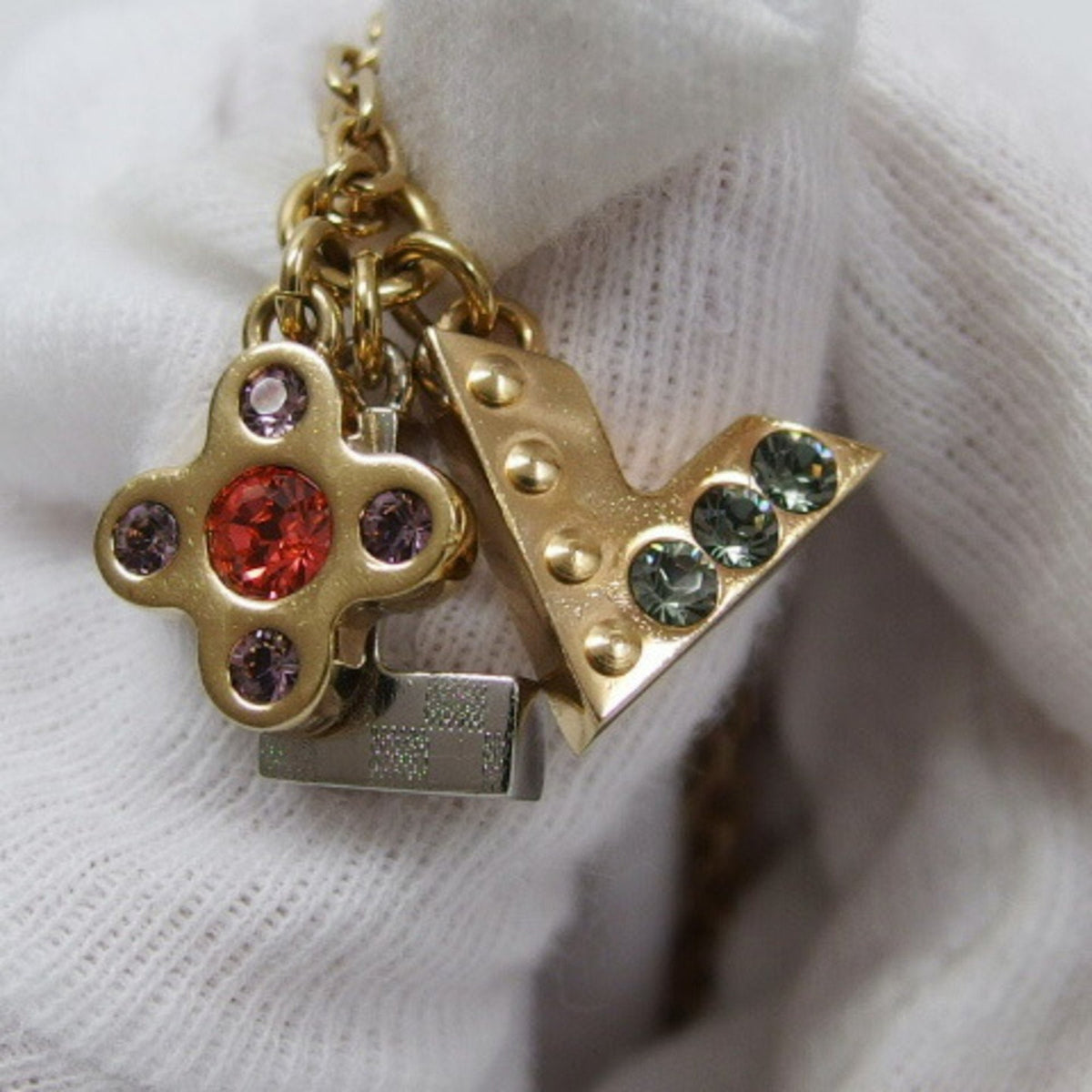 LOUIS VUITTON Pandantif Love Letters Necklace Flower M37068