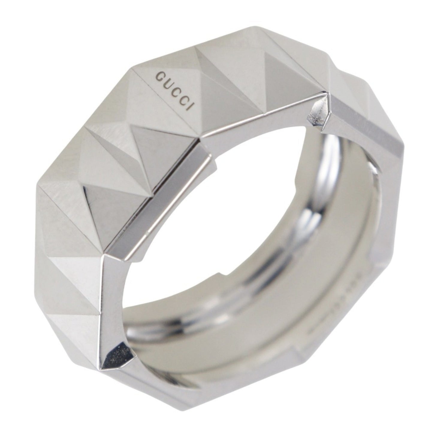 Gucci White Gold White Gold (18K) Band Ring ()