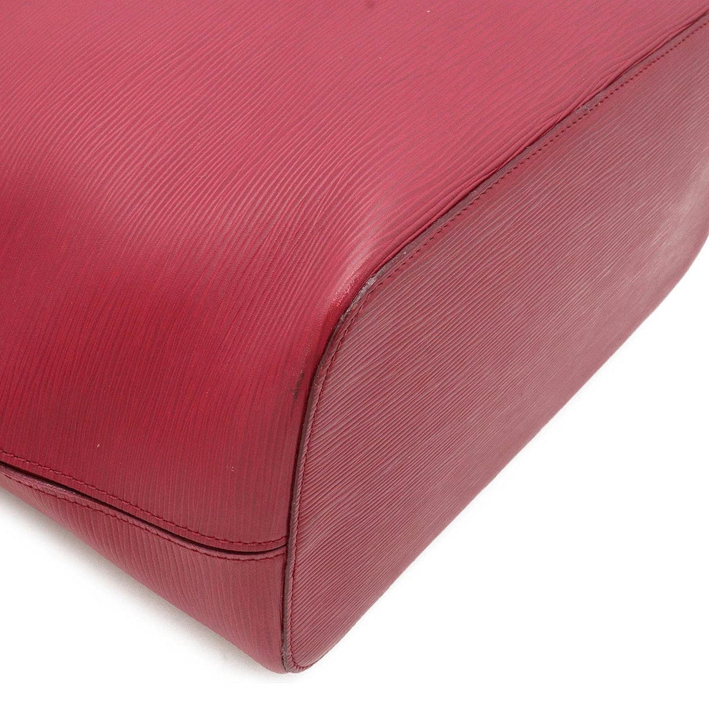 LOUIS VUITTON Epi Neverfull MM Tote Bag Shoulder Fuchsia Pink M40882