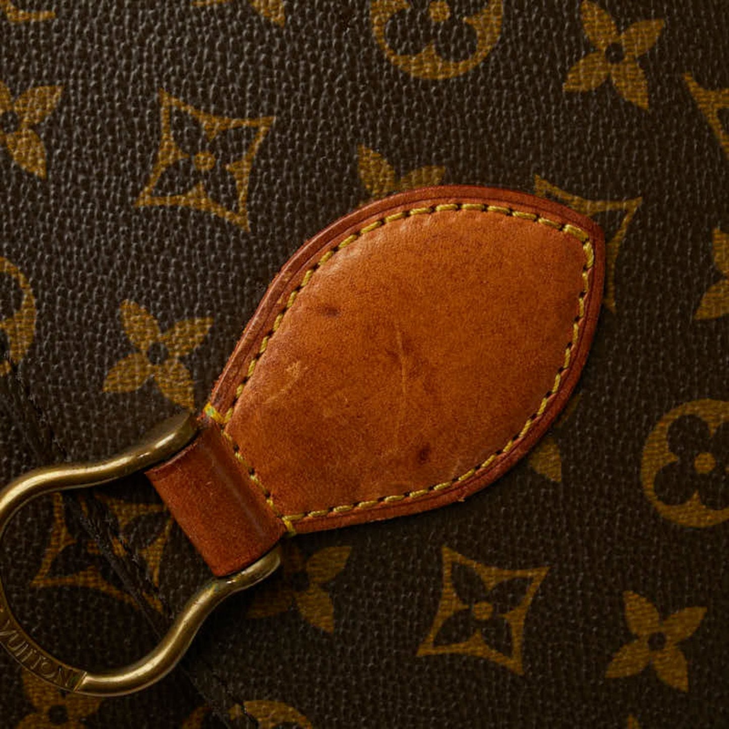 LOUIS VUITTON Monogram Saint-Clue GM Shoulder Bag M51242 Brown PVC Leather Women's