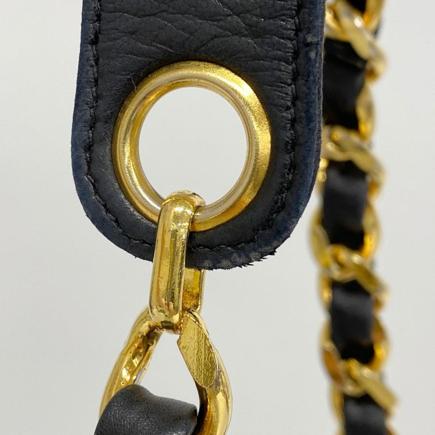 Chanel Shoulder Bag Matelasse Chain Lambskin Black Women's