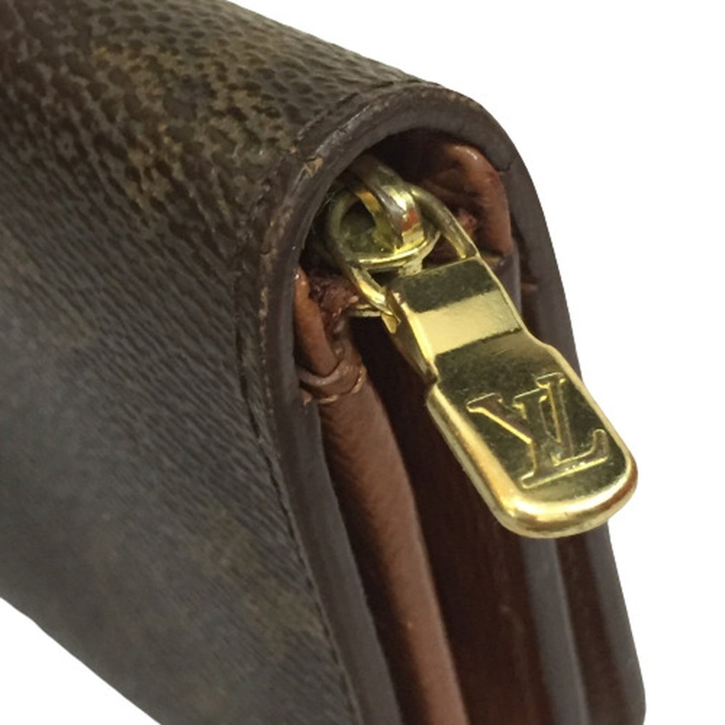 LOUIS VUITTON Portomone Vietresor Monogram M61730 LV Wallet Bifold L-shaped Zipper Women's