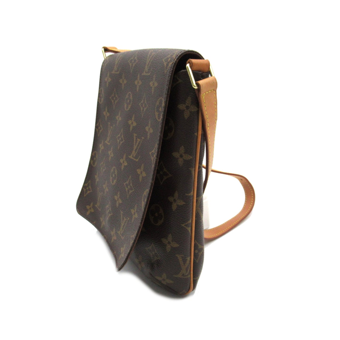 LOUIS VUITTON Musette Salsa Short Brown Monogram PVC coated canvas M51258