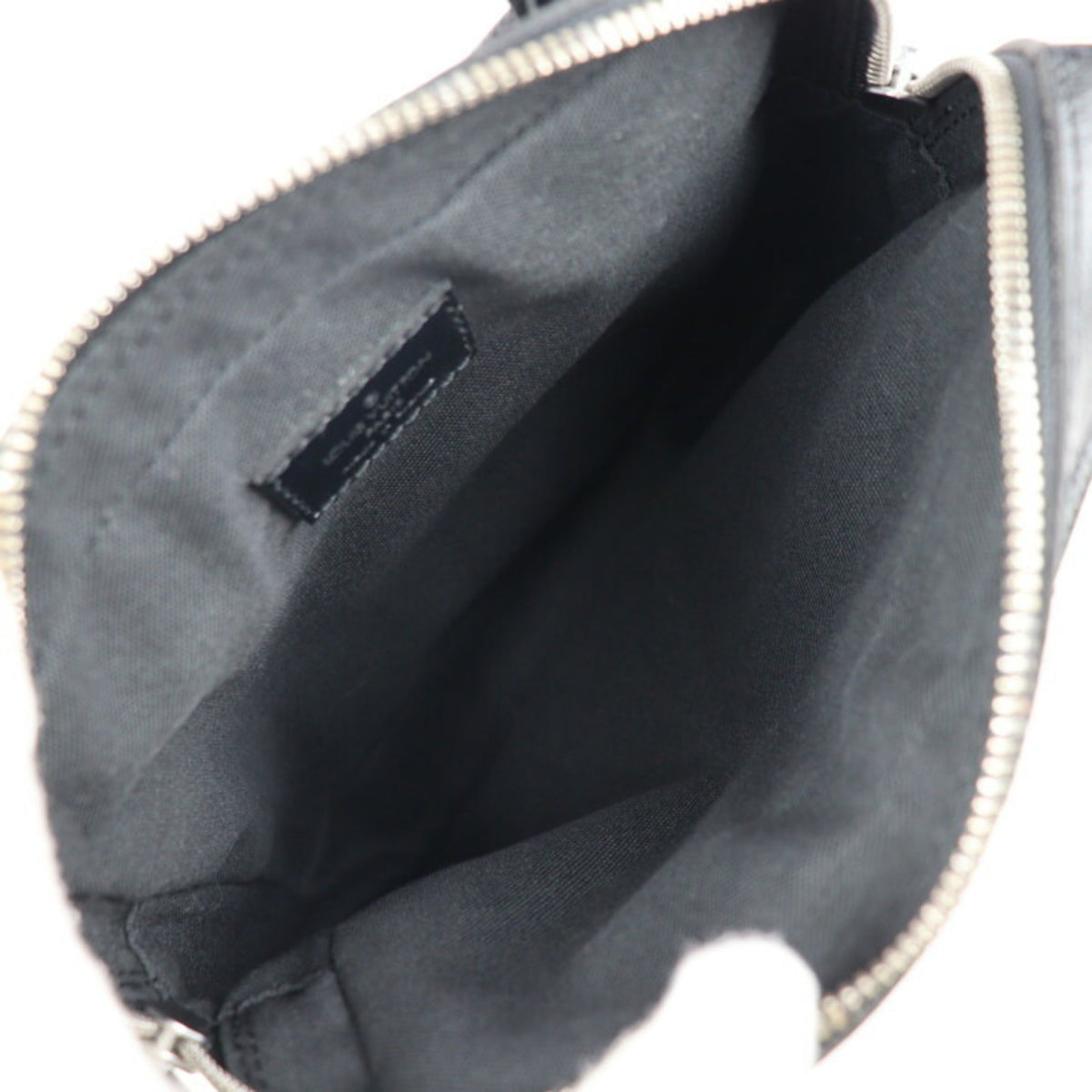 LOUIS VUITTON Sayan Shoulder Bag M30902 Taiga Canvas Altoise Black Green Silver Hardware Messenger Vuitton