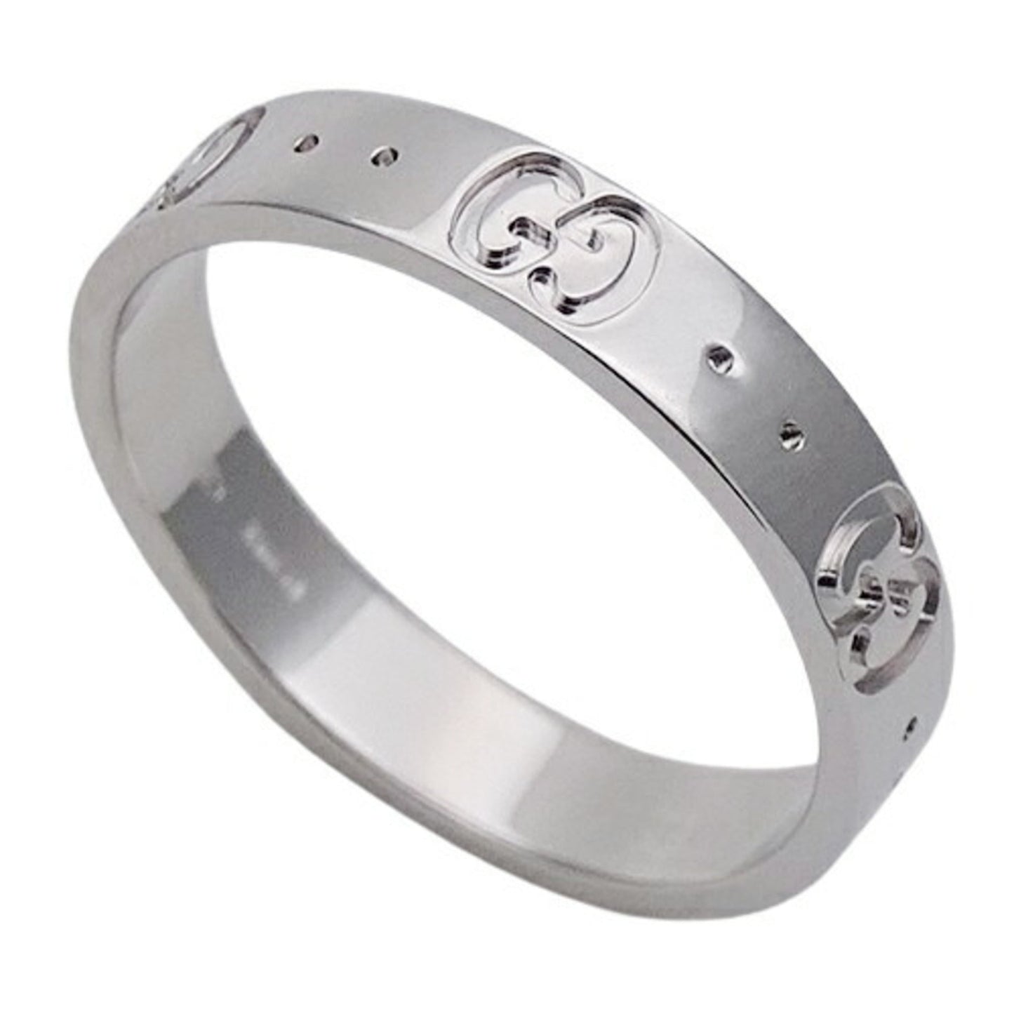 Gucci White Gold White Gold (18K) Band Ring